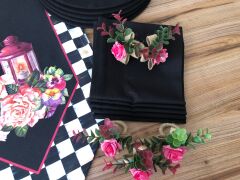 GÜL DESENLİ TAM TAKIM