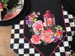 GÜL DESENLİ TAM TAKIM