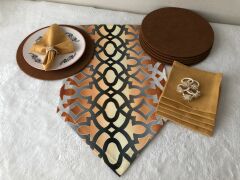 DEGRADE OTTOMAN DESEN SOFRA SETİ