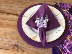 SOFRA SUNUM SETİ MOR MOROCCAN DESEN