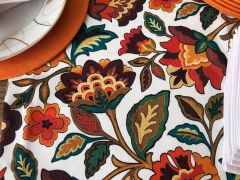 SOFRA SUNUM SETİ ÇİÇEKLİ ŞAL DESEN