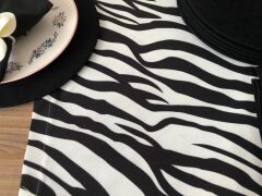 SOFRA SUNUM SETİ ZEBRA DESENLİ