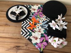 SOFRA SUNUM SETİ  LİLYUM DESENLİ