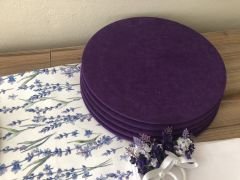 SOFRA SUNUM SETİ LAVANTA DESENLİ