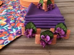 SOFRA SUNUM SETİ ÇİÇEK KARNAVAL DESENLİ TAKIM