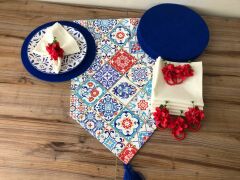 SOFRA SUNUM SETİ SERAMİK DESENLİ