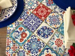 SOFRA SUNUM SETİ SERAMİK DESENLİ