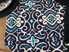 SOFRA SUNUM SETİ MARİN DAMASK DESEN