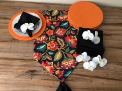 SOFRA SUNUM SETİ ÇİÇEKLİ ŞAL DESEN