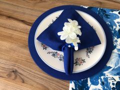 SOFRA SUNUM SETİ SULUBOYA LADİN YAPRAĞI DESENLİ