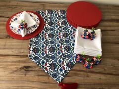 SOFRA SUNUM SETİ ÇİNİ DESENLİ TAKIM