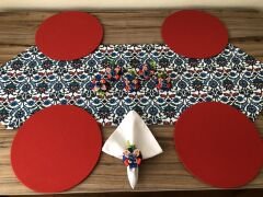 SOFRA SUNUM SETİ ÇİNİ DESENLİ TAKIM