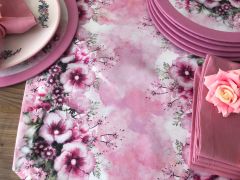 SOFRA SUNUM SETİ ÖZEL SERİ ÇİÇEK DESENLİ