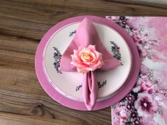 SOFRA SUNUM SETİ ÖZEL SERİ ÇİÇEK DESENLİ