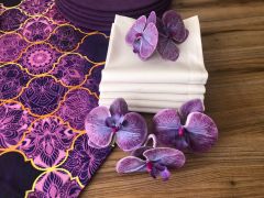 SOFRA SUNUM SETİ MOR MOROCCAN DESENLİ