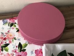 SOFRA SUNUM SETİ BEYAZ ZEMİN SULUBOYA ÇİÇEK DESENLİ