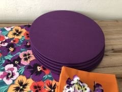 SOFRA SUNUM SETİ MENEKŞE DESENLİ TAKIM