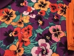 SOFRA SUNUM SETİ MENEKŞE DESENLİ TAKIM