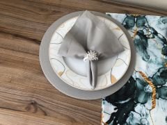 SOFRA SUNUM SETİ MERMER GOLD DESENLİ TAKIM