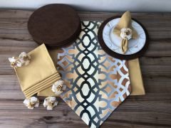 SOFRA SUNUM DEGRADE OTTOMAN DESENLİ