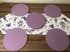 LAVANTA DESENLİ RUNNER & SUPLA