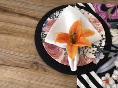 SOFRA SUNUM SETİ LİLYUM ÇİÇEK DESENLİ TAKIM