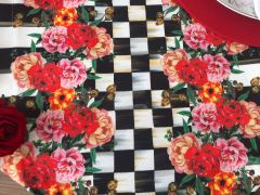 SOFRA SUNUM SETİ GÜL DESENLİ