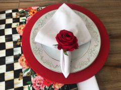 SOFRA SUNUM SETİ GÜL DESENLİ