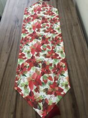 KOZALAKLI ÇİÇEK DESENLİ RUNNER