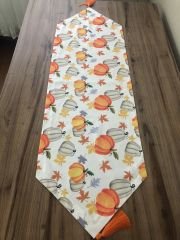 BALKABAĞI DESENLİ RUNNER