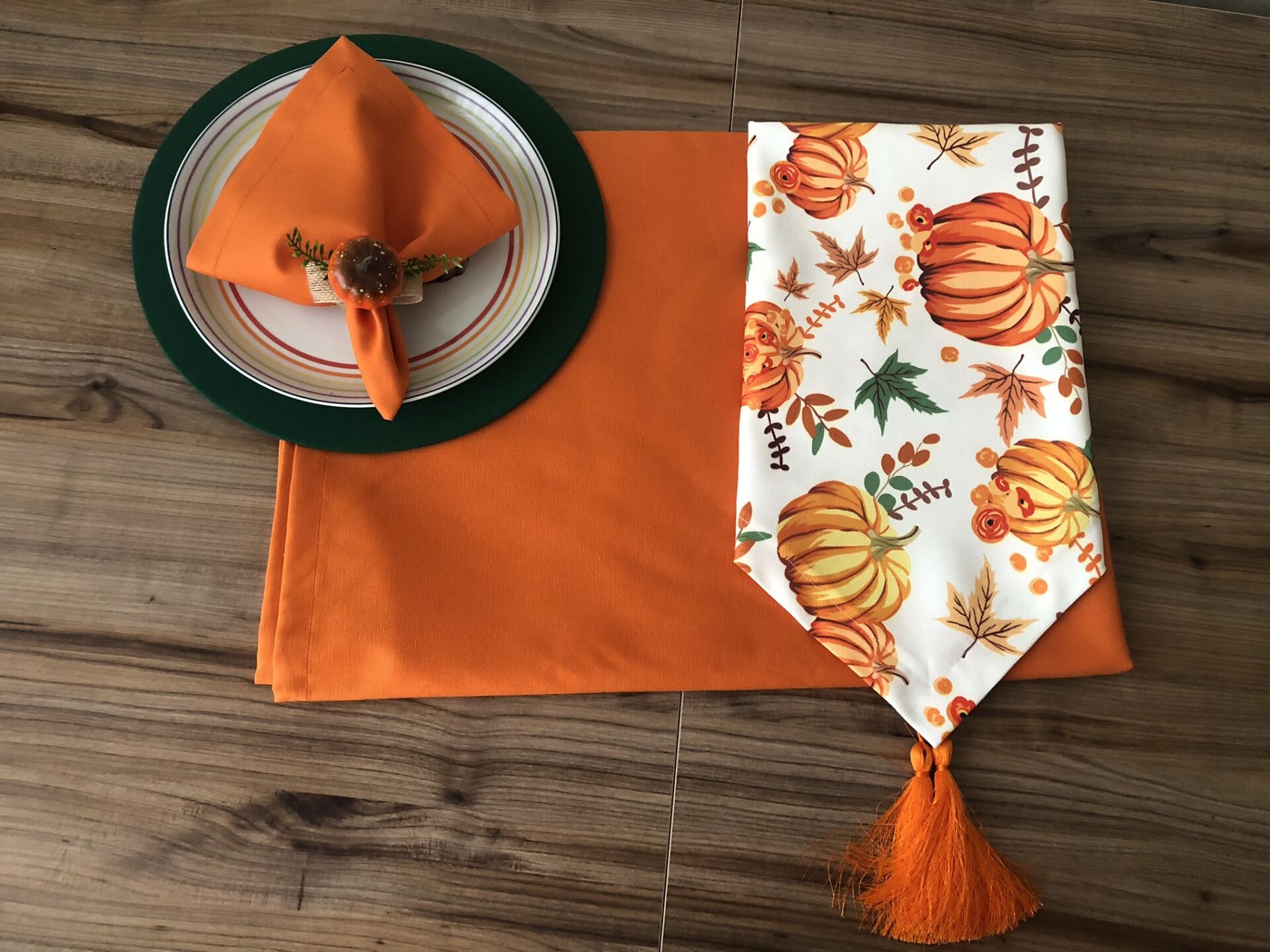 SOFRA SUNUM TAM  SET BALKABAĞI  DESENLİ