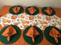 SOFRA SUNUM TAM  SET BALKABAĞI  DESENLİ