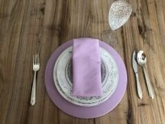 LİLA SUPLA 33 CM (6 ADET ) (MDF DAHİL)