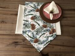 YILBAŞI SOFRA SUNUM SETİ KOZALAK DESENLİ