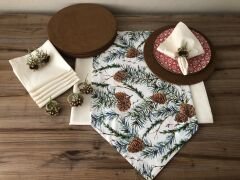 YILBAŞI SOFRA SUNUM SETİ KOZALAK DESENLİ