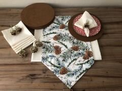 YILBAŞI SOFRA SUNUM SETİ KOZALAK DESENLİ