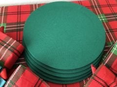 YILBAŞI SOFRA SUNUM EKOSE DESENLİ MASA ÖRTÜSÜ SETİ