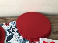 YILBAŞI SOFRA SUNUM SETİ YILBAŞI ÇİÇEĞİ DESENLİ 02