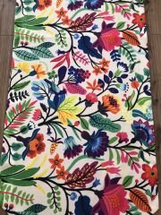 OTANTİK RENKLİ ÇİÇEK DESENLİ RUNNER