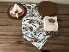 SOFRA SUNUM SETİ KOZALAK DESENLİ