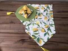 SOFRA SUNUM SETİ LİMON DESENLİ TAKIM