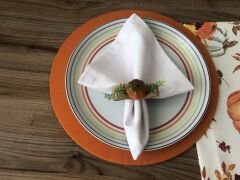 SOFRA SUNUM SETİ ÇİÇEKLİ BALKABAĞI DESENLİ TAKIM