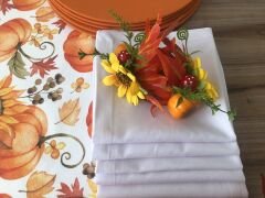 SOFRA SUNUM SETİ BALKABAĞI AYÇİÇEK DESENLİ TAKIM