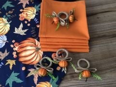 SOFRA SUNUM SETİ BALKABAĞI DESENLİ TAKIM